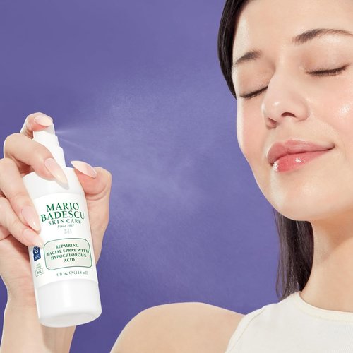 Mario Badescu HOCl Facial Spray - Soothing Hypochlorous Acid for Irritated Skin | pH Balancing, Fragrance-Free