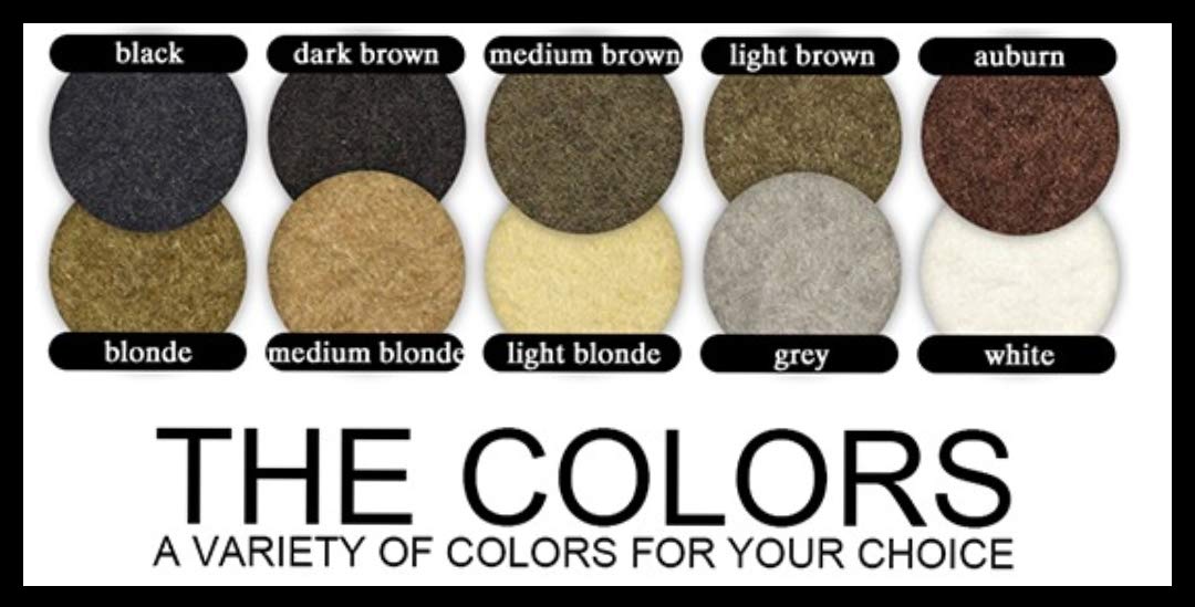 Hair Building Fibers 100 Gram - Refill Your Existing Fiber Bottle - Hair Fibers - Hair Loss Concealer For Thinning Hair by JARGOD (Medium Blonde)