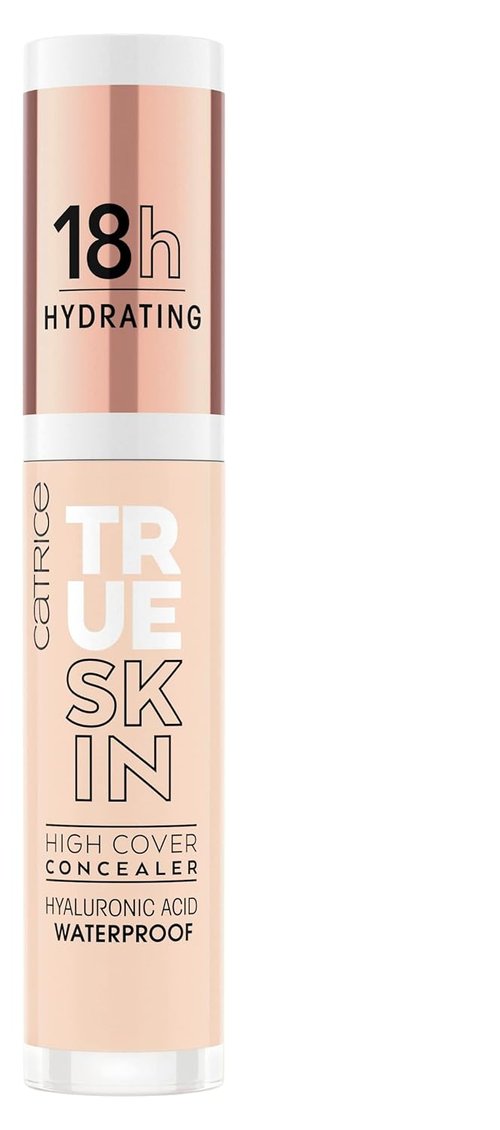 Catrice True Skin High Cover Concealer - Waterproof & Lightweight | 001 Neutral Swan | Lasts Up to 18 Hours, Vegan