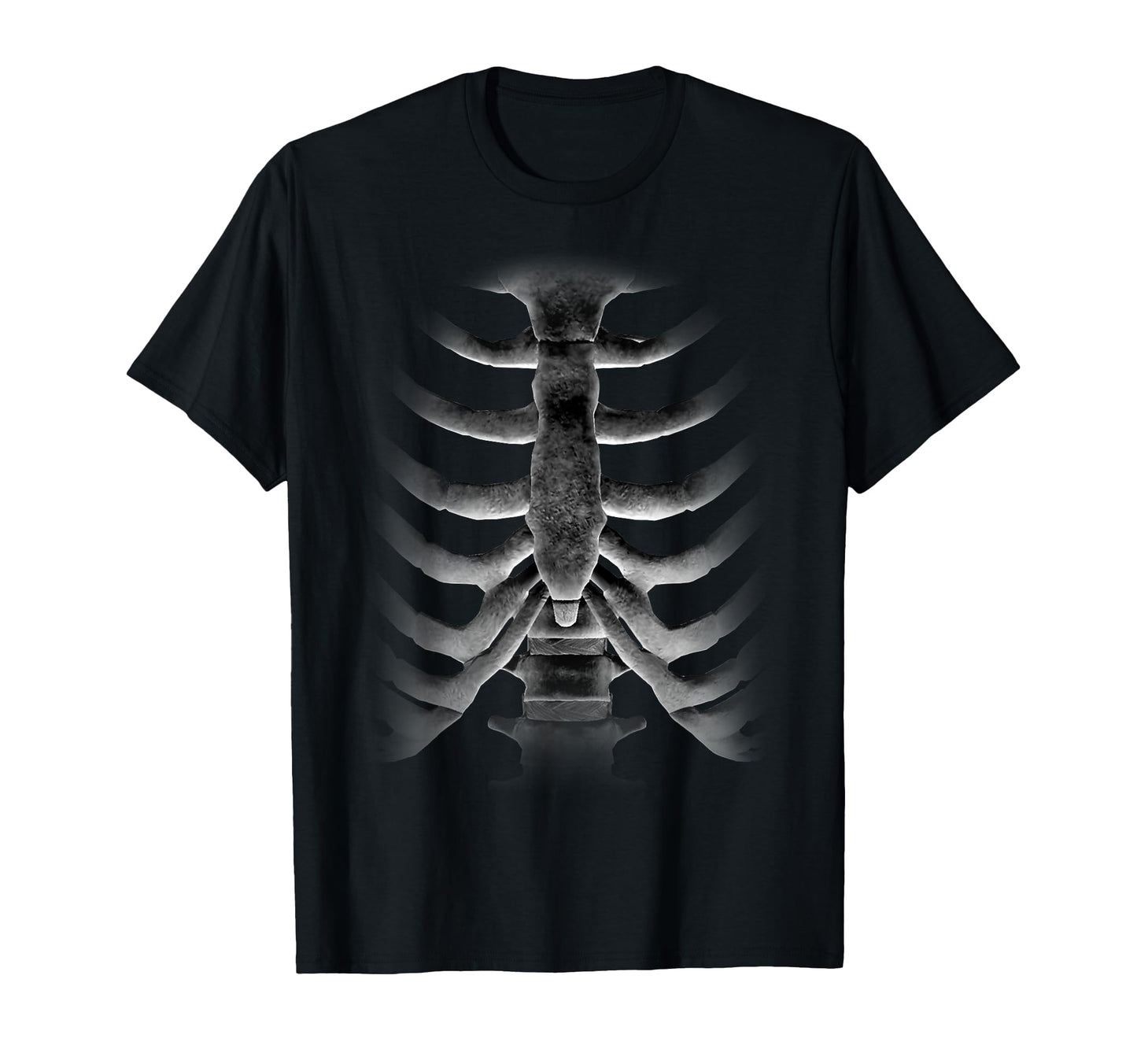 Skeleton Chest T-Shirt Rib-Cage Bones Halloween X-Ray Gift T-Shirt