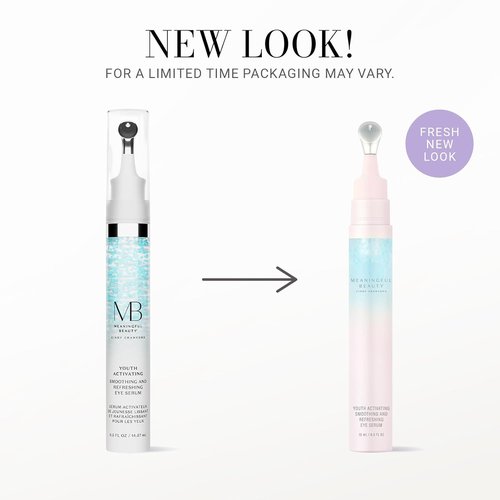 Meaningful Beauty Eye Serum - Youth Activating, Smoothing & Refreshing Formula | 0.5 Fl Oz