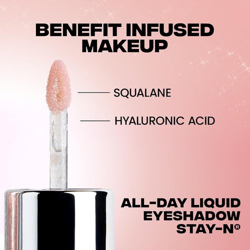 Sacheu Liquid Eyeshadow - Longwear Buildable Eye Makeup | Highly Pigmented Matte & Shimmer Cream, Sp-ICE