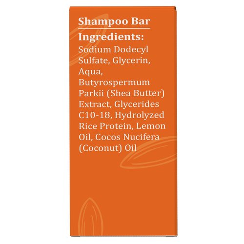 Rice Water Shampoo & Conditioner Bar Set - Citrus Scent for Thinning, Dry, Damaged Hair - Travel-Friendly 3.17 Oz