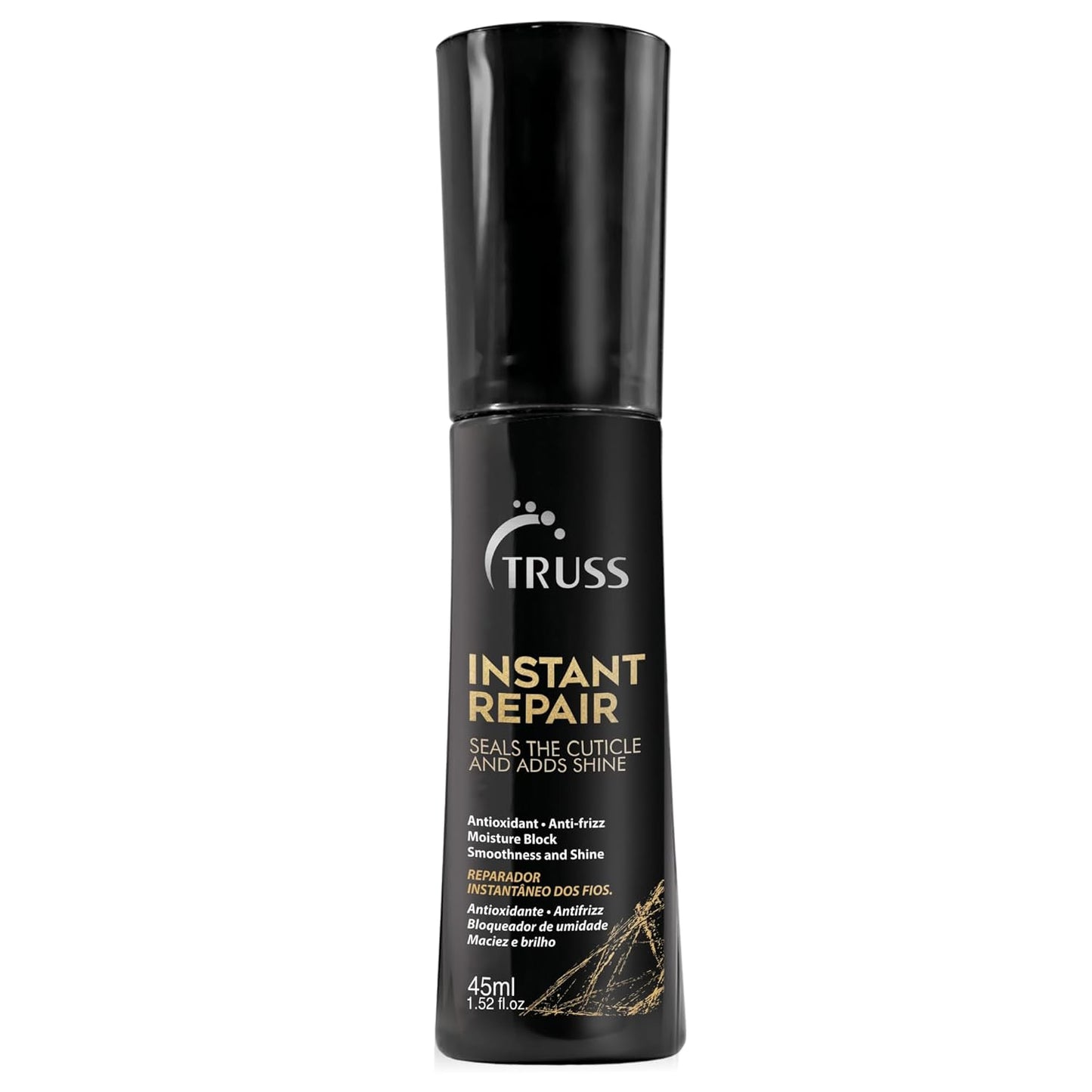TRUSS Instant Repair Hair Serum - Leave-In Split Ends Sealer & Humidity Blocker - Thermal Protection & Moisture Replenishment (1.52 fl oz)