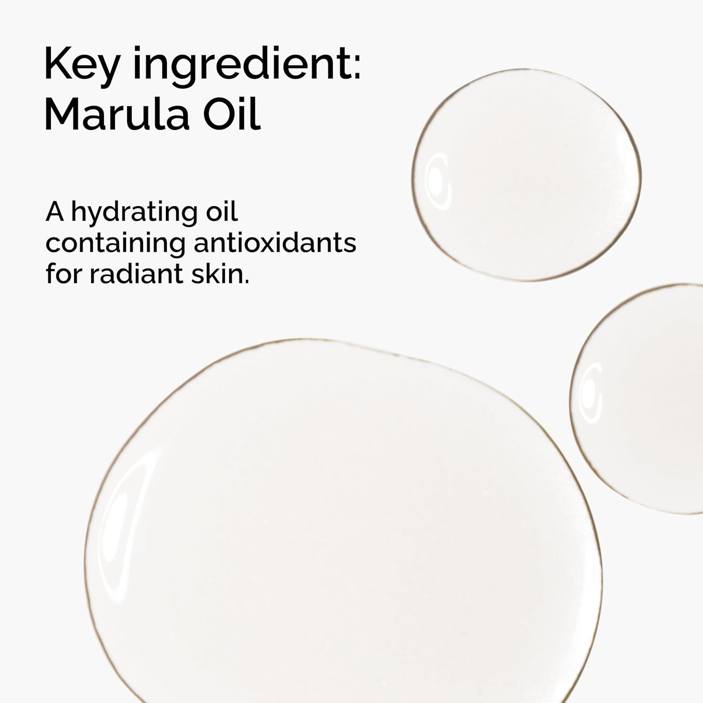 The Ordinary 100% Cold-Pressed Virgin Marula Oil - Antioxidant-Rich Unrefined Oil for Radiant Skin | 1 Fl Oz