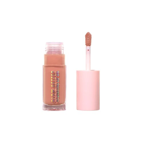 Moira Glow Getter Lip Oil - Hydrating Formula in Soft Peach | Nourishing & Moisturizing
