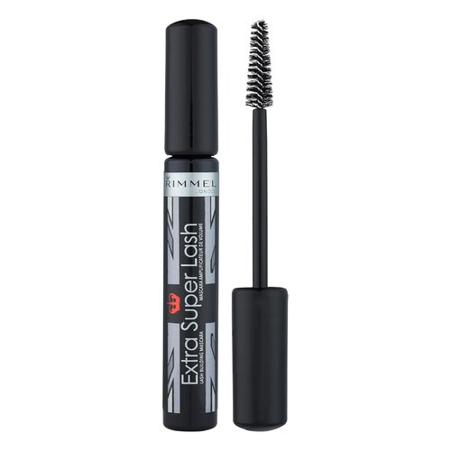 Rimmel Extra Super Lash Mascara - Volumizing Formula in Black | 0.27 Fl Oz for Bold Lashes