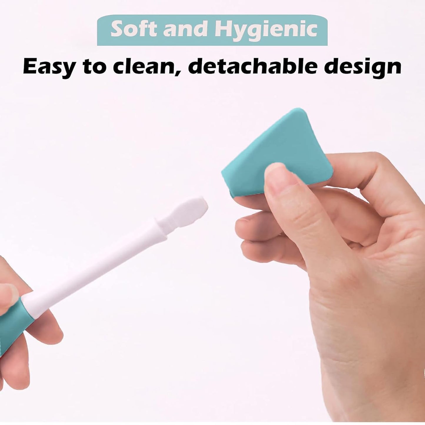 Skiennix Silicone Face Mask Applicator Brush - Double-End Handheld Tool for Cream & Clay Masks