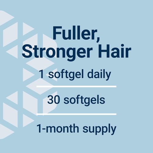 Life Extension Hair Growth Supplement for Women - Boost Fullness & Density with Ceramosides™ | Non-GMO, Gluten-Free, 30 Softgels