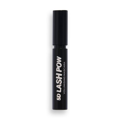 Revolution, 5D Lash Pow Mascara, Lengthening & Volumizing Effect, Thickening Black Formula, Vegan & Cruelty-Free, 0.41 fl oz
