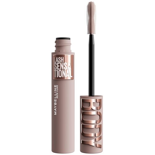 Maybelline Lash Sensational Mascara - 24HR Volume & Length Formula, Smudge-Proof, Blackest Black