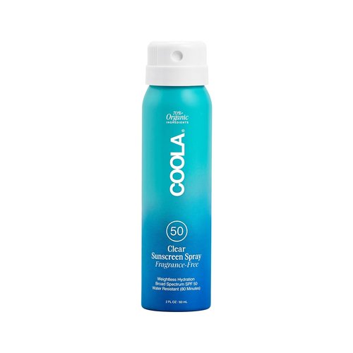 COOLA Organic Sunscreen SPF 50 - Dermatologist Tested Sunblock Spray for Daily Protection | Vegan & Gluten Free