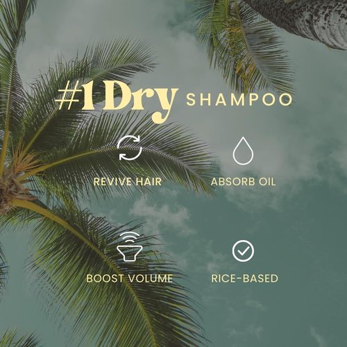 Beachwaver Co. Second Chance Dry Shampoo - Vegan Oil-Absorbing Formula | Travel Size 1.4 Oz | Brazilian Berry Scent