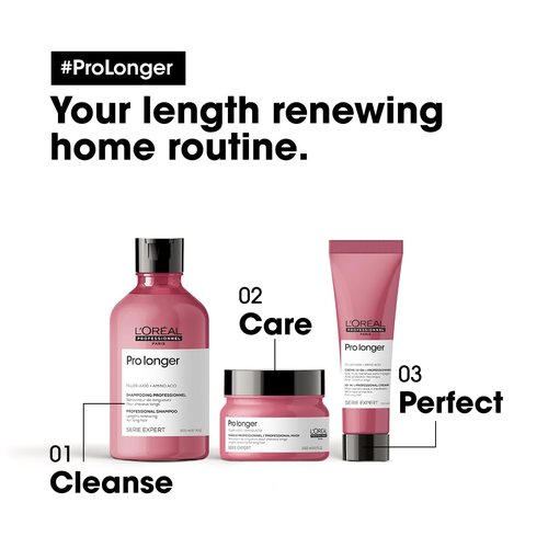 L'Oréal Professionnel Paris Pro Longer Mask - Reduces Breakage, Adds Softness & Shine for Fine Hair
