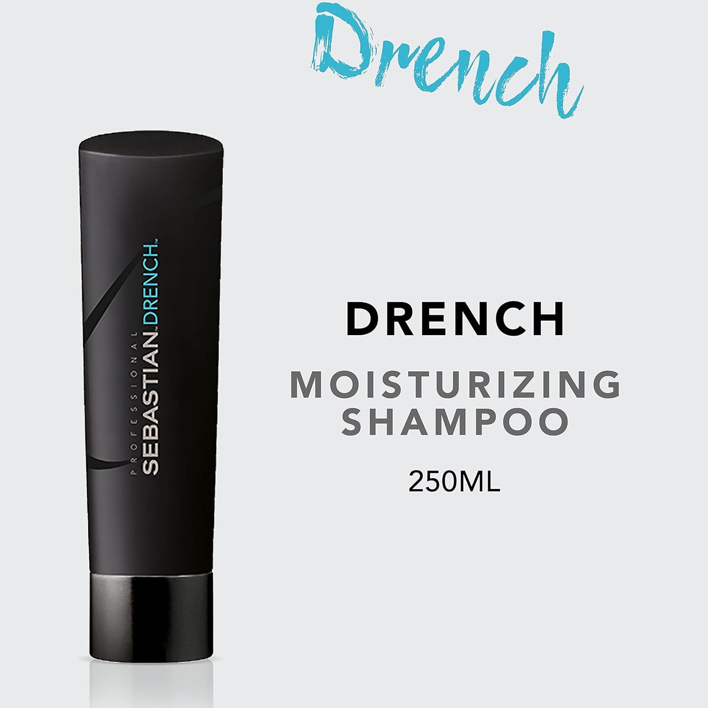 Sebastian Professional Drench Shampoo - Deep Moisturizing for Dry, Frizzy & Chemically Treated Hair