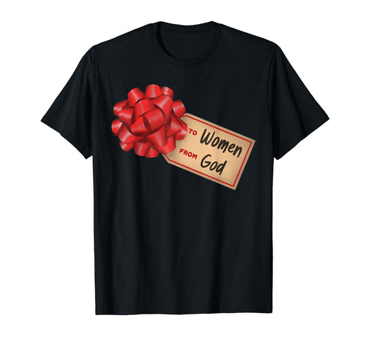 Funny Halloween Costume Shirt God's Gift To Women T-Shirt