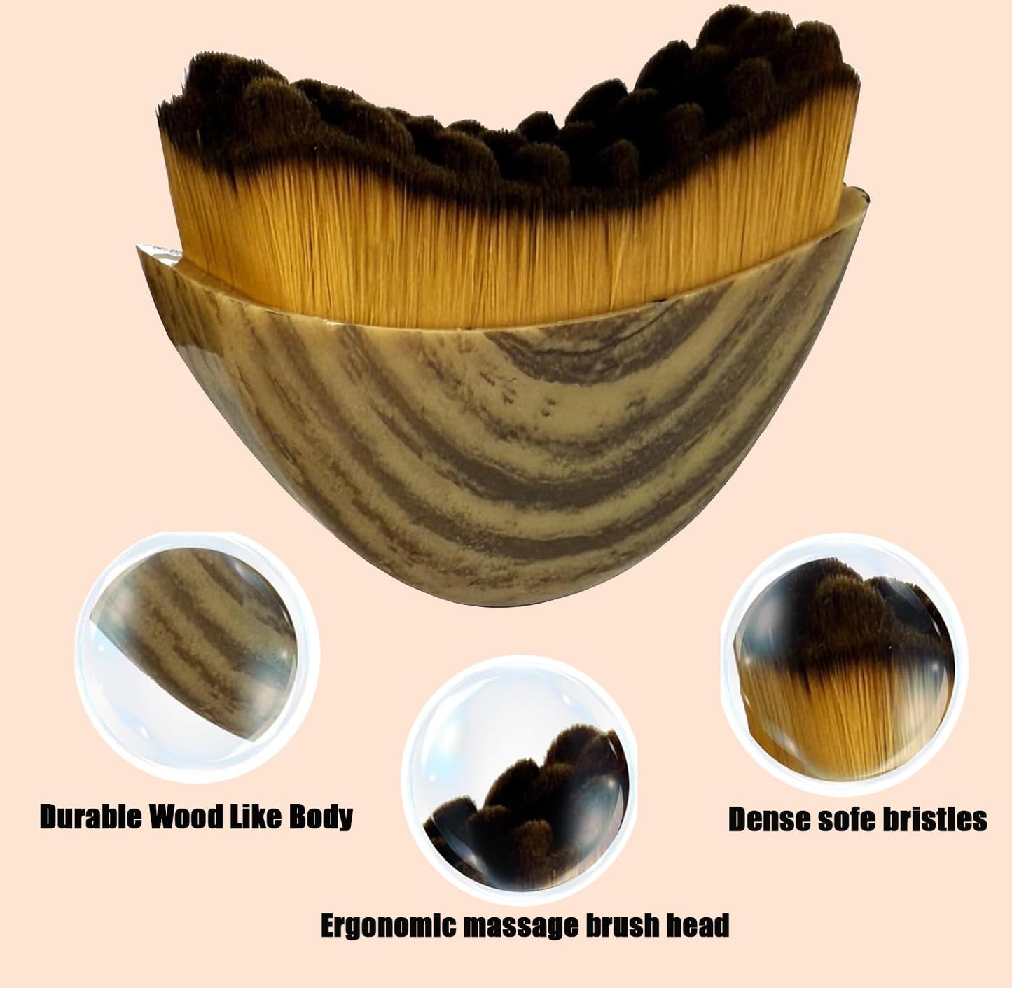 Skiennix Lymphatic Contour Face Brush - Sculpting Tool for Anti-Puffiness & Skin Glow | 1 Piece