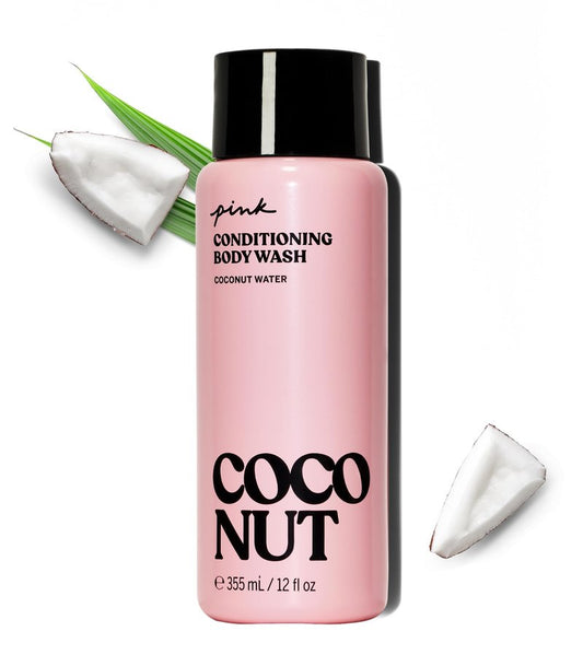 Victoria's Secret Pink Comforting Body Wash, Coconut, 12 oz