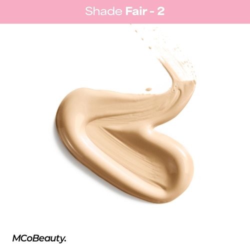 MCoBeauty Flawless Glow Luminous Skin Filter - 4-in-1 Primer, Highlighter & Foundation Booster - Fair Tint with Squalane & Vitamin E - Vegan & Cruelty-Free