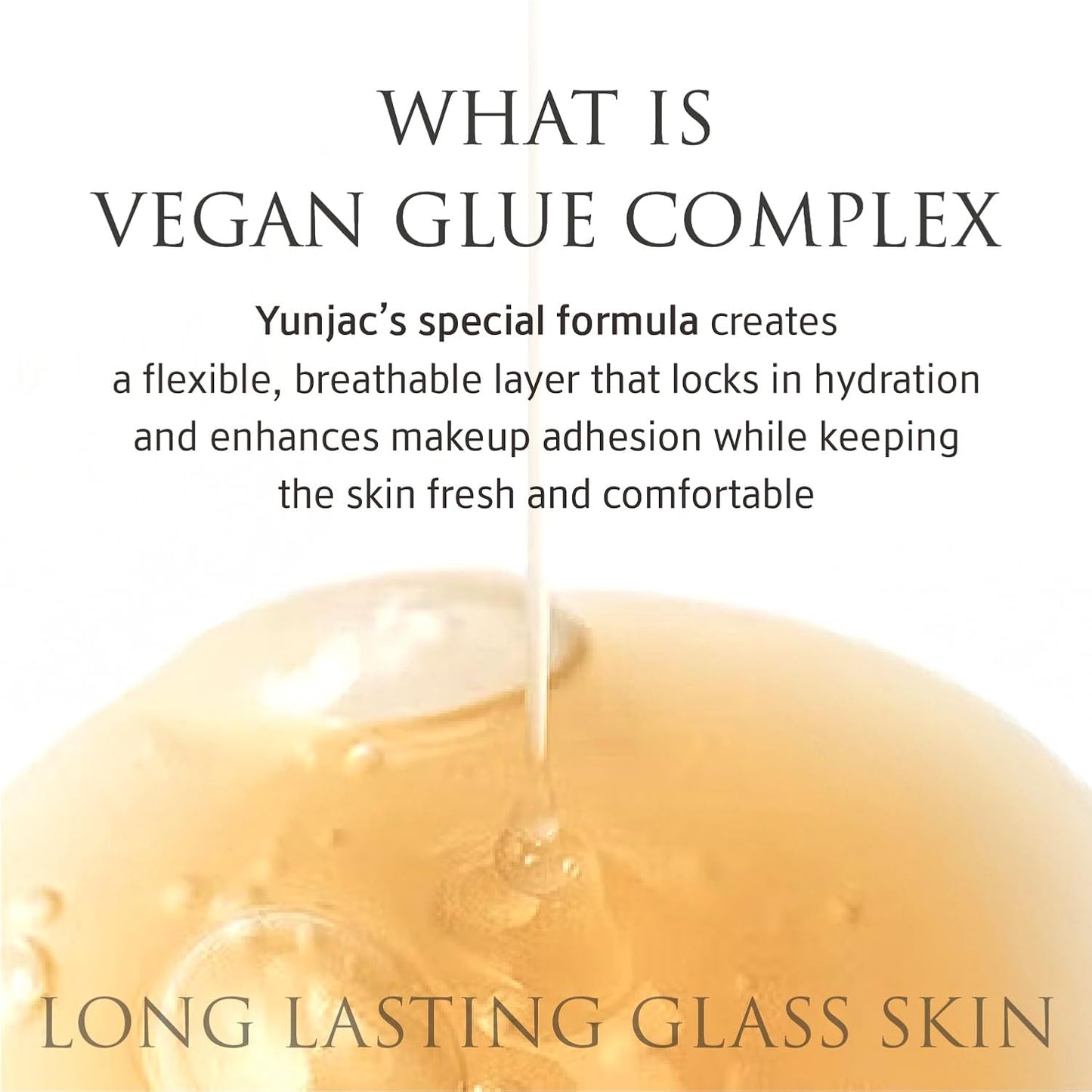 YUNJAC Base Prep Primer - Silicone-Free Grip Makeup Base for Radiant Skin | 1.35 fl oz