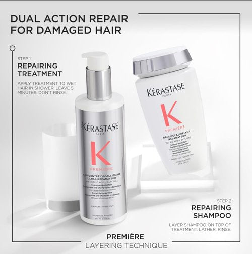 Kerastase Premiere Sulfate-Free Hair Repair Shampoo - Strengthens & Smoothes Damaged Hair, 8.5 oz