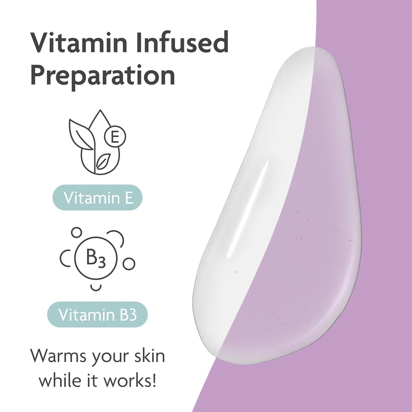 TriLASTIN Hydro-Thermal Accelerator - Warming Skin Prep Serum with Niacinamide & Vitamins - Fast-Absorbing 3 oz