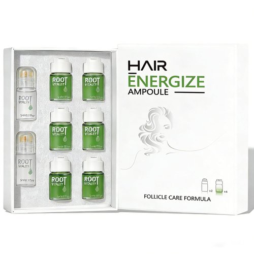 Hair Regrowth System - Fast-Absorbing Serum with Ginseng & Ginger Root for Thicker Hair | Unisex Treatment
