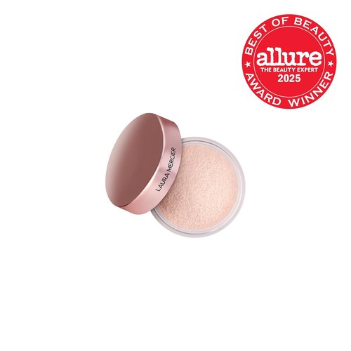 Laura Mercier Translucent Loose Setting Powder - Talc-Free Ultra-Blur Formula for Fair to Medium Skin Tones | Tone-Up Rose Mini Size