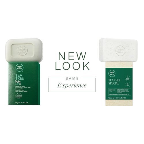 Regine Switzerland Tea Tree Body Bar Soap - Deep Cleans & Exfoliates for All Skin Types