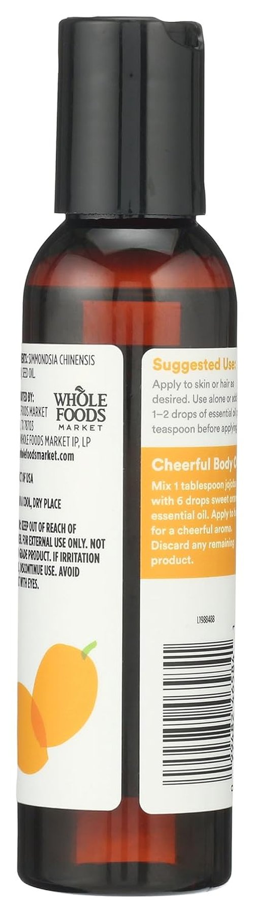 365 by Whole Foods Market Jojoba Oil - Fortifying Skin & Hair Care, 4 Fl Oz