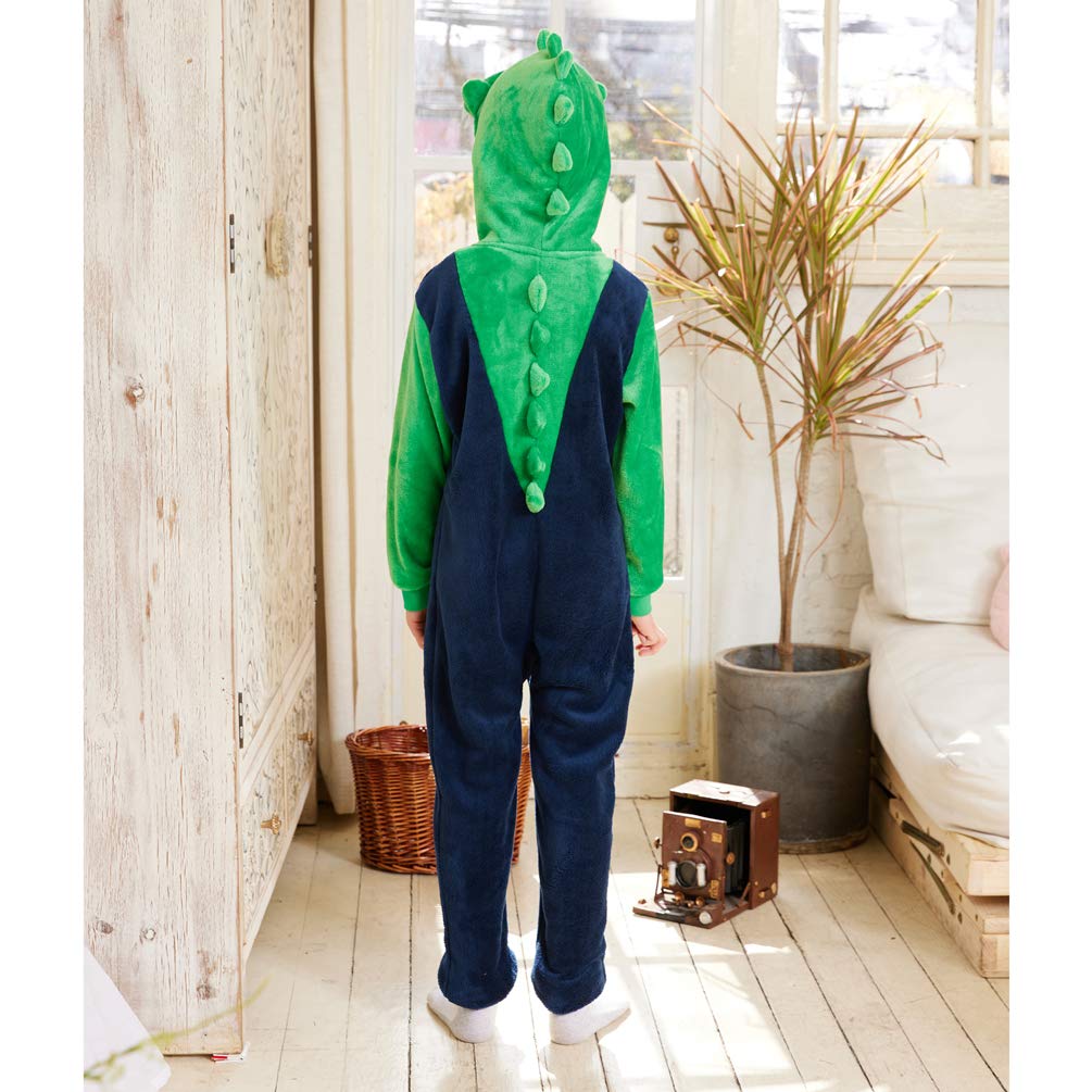 COSUSKET Dinosaur Costume for Kids, Child Onesie Pajamas Cosplay