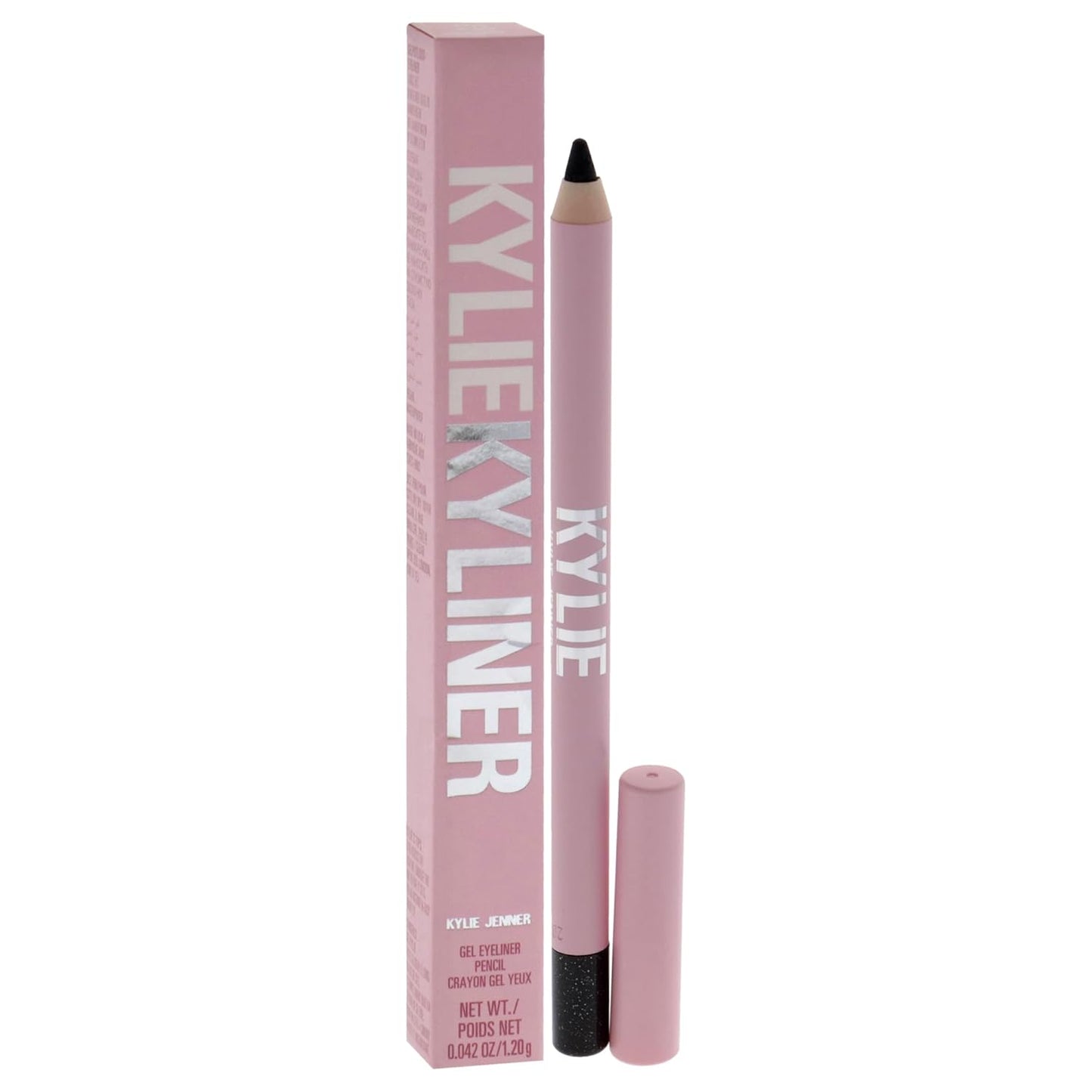Kylie Cosmetics Gel Eyeliner Pencil - 009 Obsidian Black - Long-Lasting 0.04 oz Formula