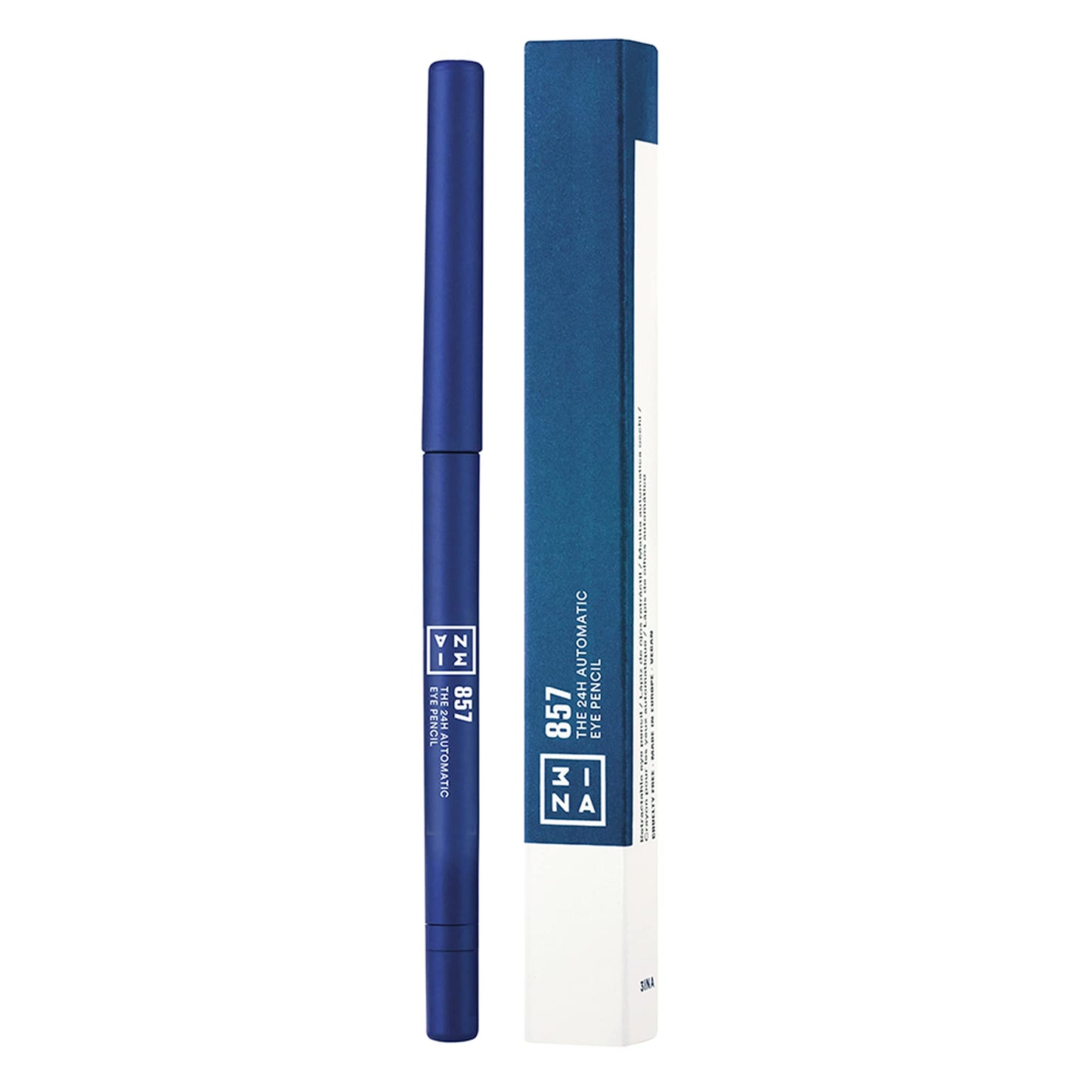 3INA The 24H Automatic Eye Pencil 857 - Highly Pigmented Formula - Waterproof - Easy To Apply - Retractable Tip - Creamy Long-Wear Texture - Achieve A Perfect Finish - Lasts All Day - 0.011 Oz