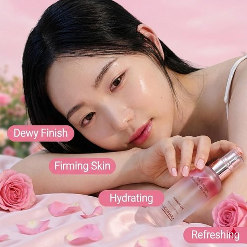 MIGUHARA Facial Mist & Mist Serum, Korean Skincare (Rose)