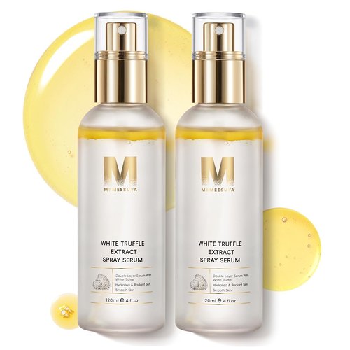 2Pack MSMEESUYA White Truffle First Spray Serum, Hydrating Face Mist & Lightweight Facial Mist, Glow Boost Moisturizing Formula for Radiant, Smooth Skin, Non-Comedogenic, 120ml/ 4.05 fl oz