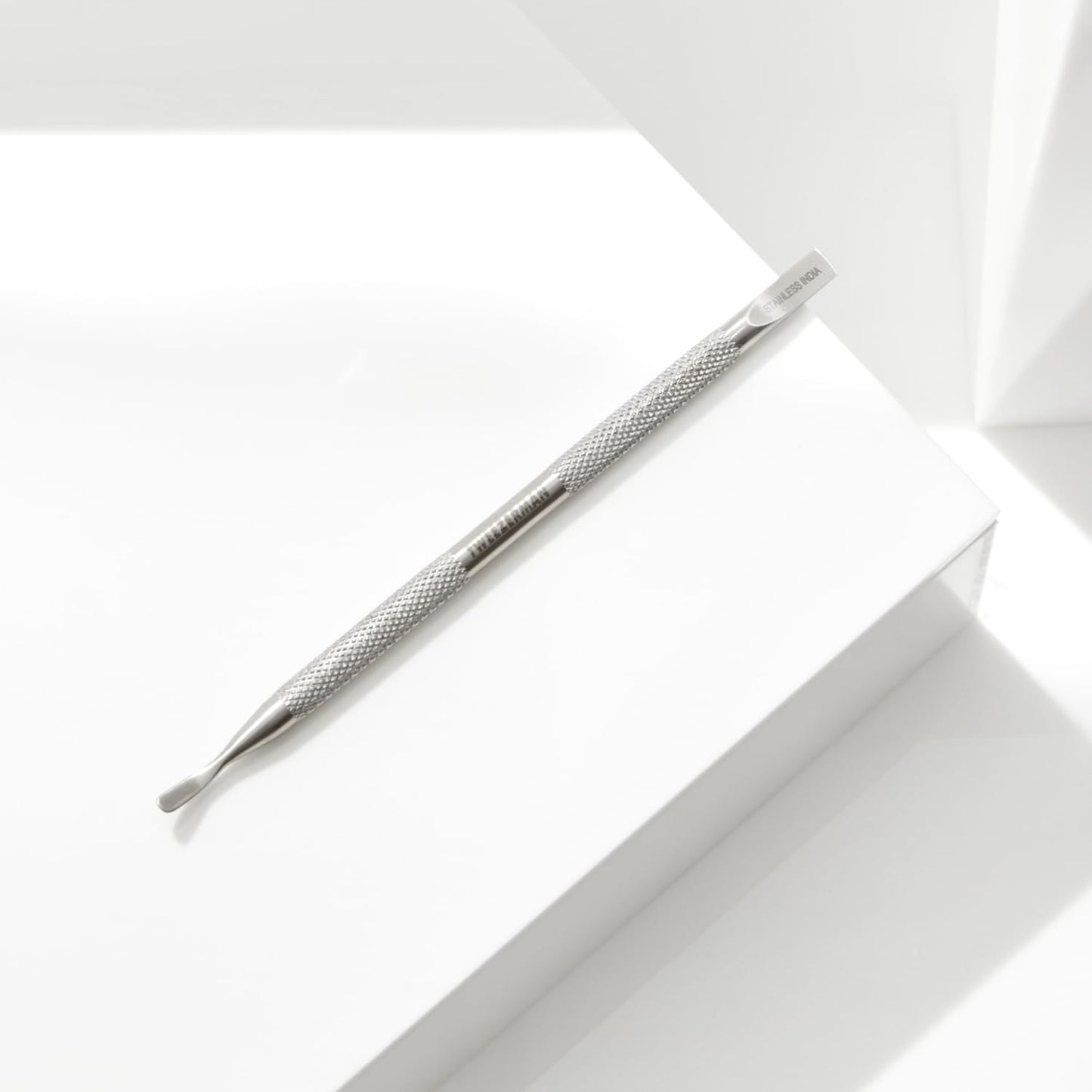 Tweezerman Cuticle Pusher & Nail Cleaner - Precision Tool for Perfectly Groomed Nails