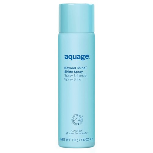 AQUAGE Beyond Shine - Fine-Mist Glossing Spray for Curly Hair | Polishes & Smooths, 4.6 fl. oz