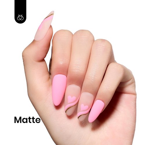 Beetles Pink Gel Polish - Flamingo Feather 15ML/0.51Fl Oz, Light Pink Gel Nail Polish, Soak Off UV LED Lamp Nail Art, Long-Lasting Manicure Salon DIY Home Spring Nails - Gifts for Her