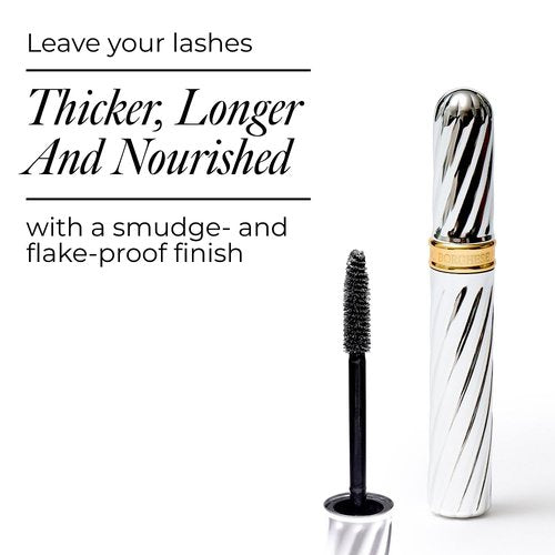 Borghese Superiore State-of-the-Art Mascara - Thickening, Conditioning & Lengthening Black Mascara, Smudge- & Flake-Free, Suitable for Sensitive Eyes