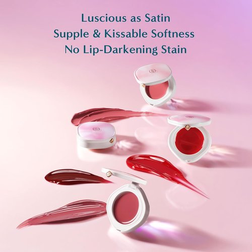 FLORASIS Dewy Touch Tinted Lip Balm - Nourishing Lip Mask for Dry Lips | 01 Aromatic Peach, 1 Count