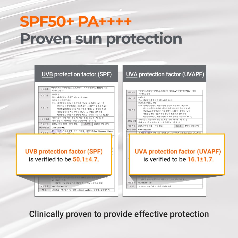 Derma B Everyday Mild Sunscreen SPF 50+ | Fast-Absorbing, Lightweight Moisturizer for Sensitive Skin - 1.69 Fl Oz (50ml)