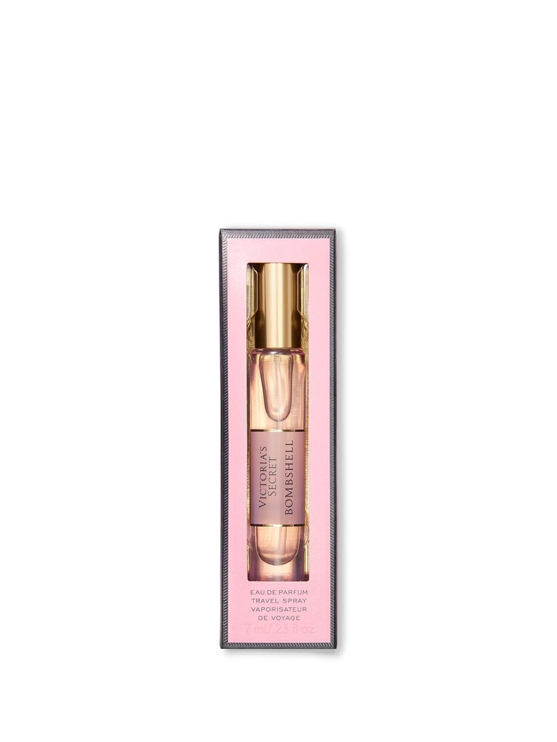 Victoria's Secret Bombshell Eau de Parfum Travel Spray - Mini Perfume for Women with Passion Fruit, Peony & Vanilla Orchid (0.23 oz)