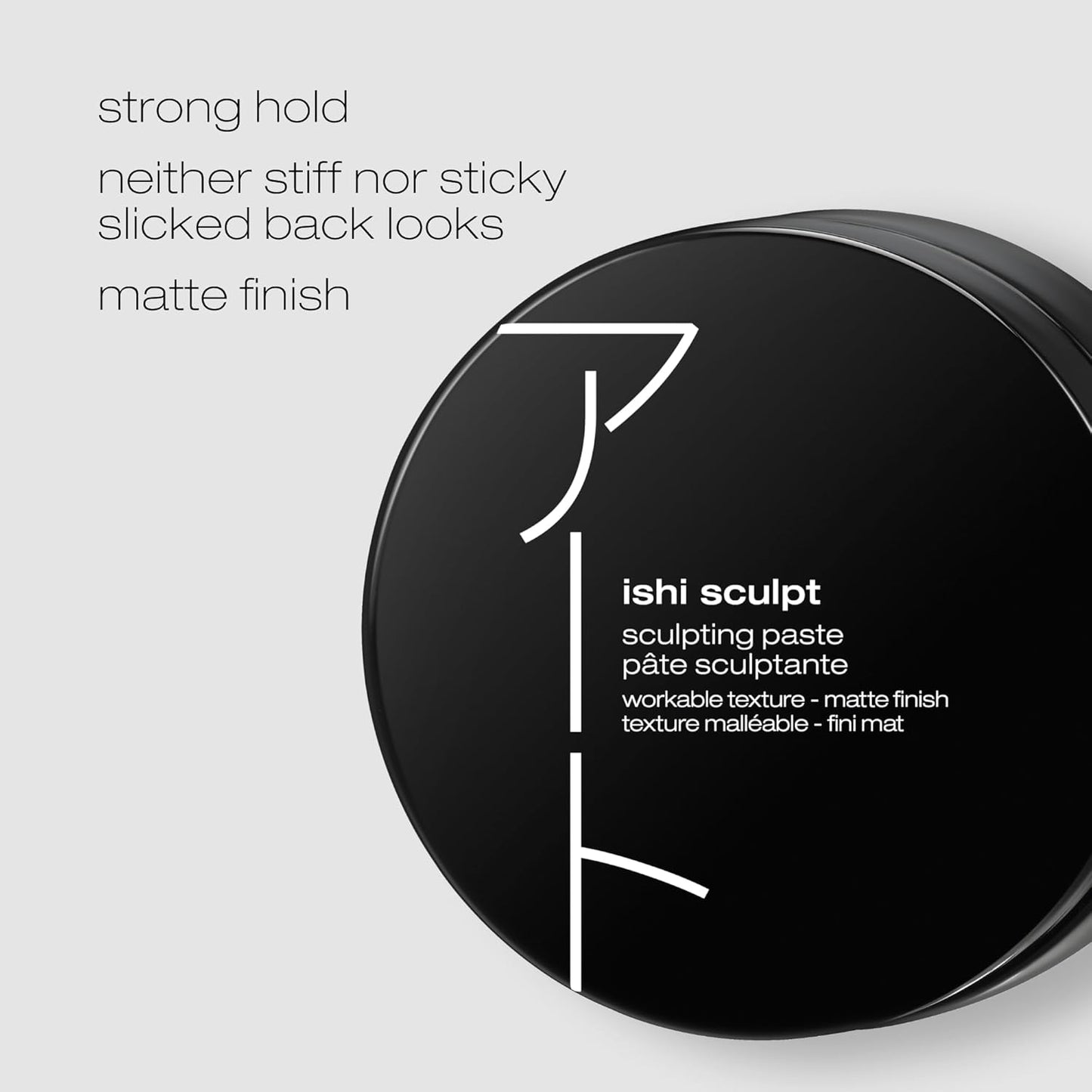 Shu Uemura Art of Hair Ishi Sculpt Texturizing Paste - Frizz Control & Long-Lasting Hold, 2.54 Fl Oz