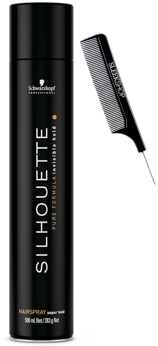 Schwarzkopf Professional Silhouette Super Hold Hairspray - Long-Lasting Hold | 16.9 oz