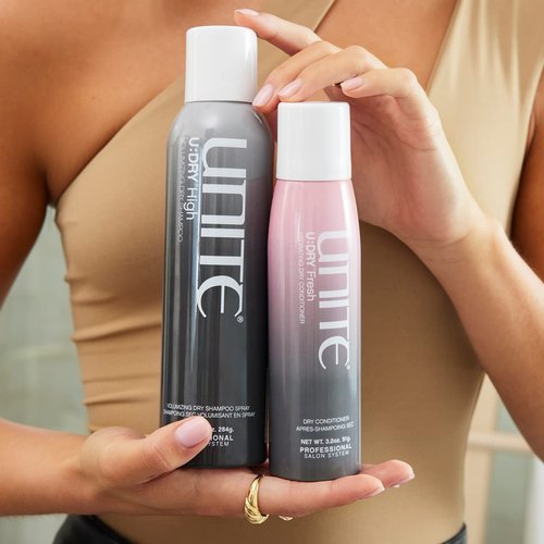 UNITE Hair – U:DRY High – Volumizing Dry Shampoo to Absorb Oil & Add Instant Volume and Texture – For Fine or Oily Hair – 6.7 Oz