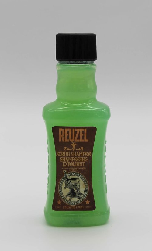 Reuzel Scrub Shampoo - Deep Cleansing Formula for Healthy Hair | 3.38 oz