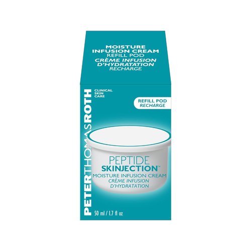 Peter Thomas Roth | Peptide Skinjection™ Moisture Infusion Cream Refill Pod - 1.7 Fl Oz | Boost Firmness & Elasticity, Reduce Fine Lines & Dryness