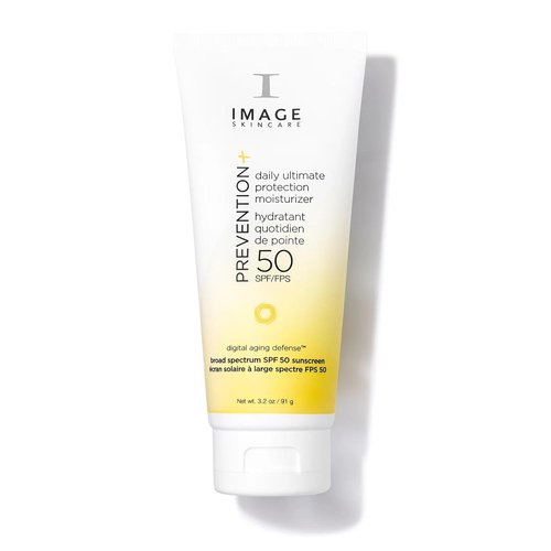IMAGE Skincare Prevention+ Daily Ultimate Protection Moisturizer - SPF 50 Face Sunscreen Lotion, 3.2 oz