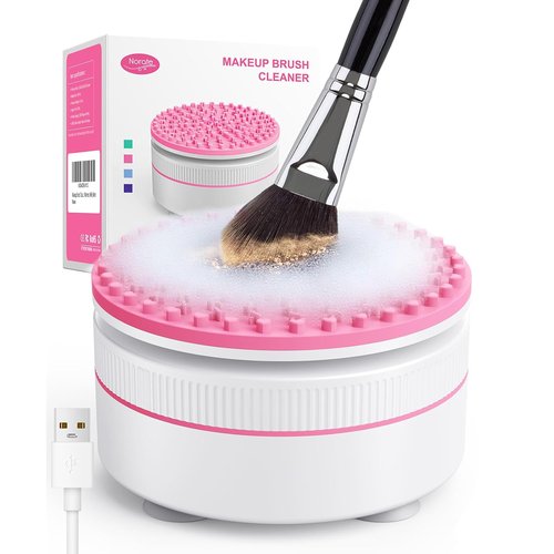 Norate Electric Makeup Brush Cleaner - Deep Clean Residue Removal for Brushes | Perfect Christmas Gift for Women & Teens