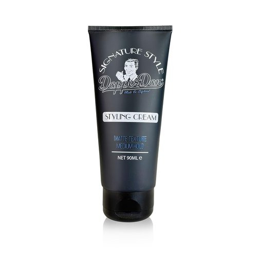 Dapper Dan Signature Style Medium Hold Styling Cream - Matte Finish Hair Cream for Men | 3.04 fl oz